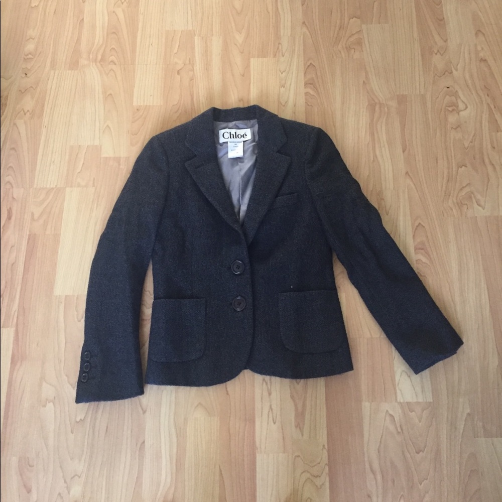 Chloe Tweed Blazer