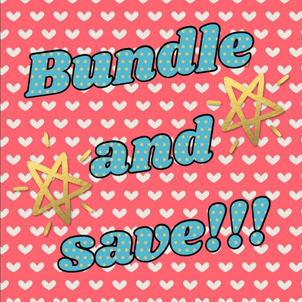 Bundle and save!! Get a great offer!!!