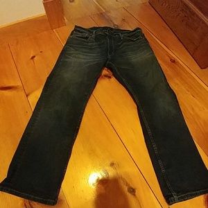Dark Wash Mens Levi Jeans