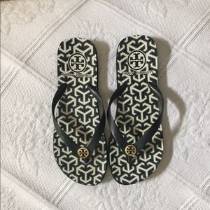 Tory Burch flip-flops. Lightly worn size 8.5