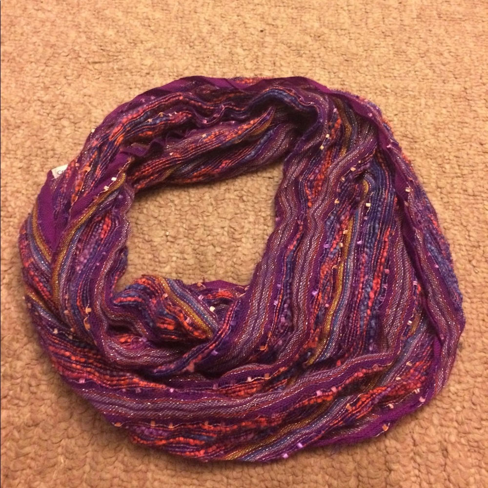 Purple scarf