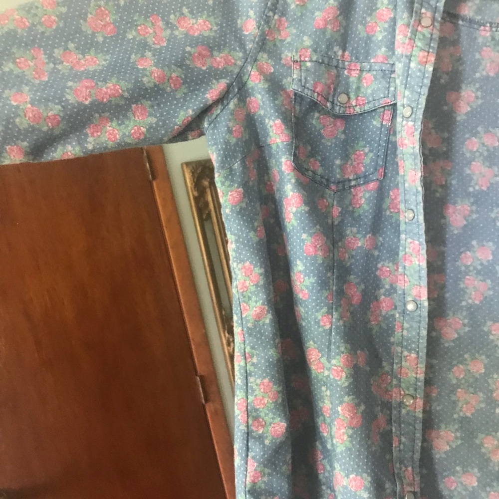 Maurice’s floral flannel