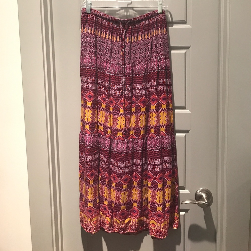 Bohemian Maxi Skirt
