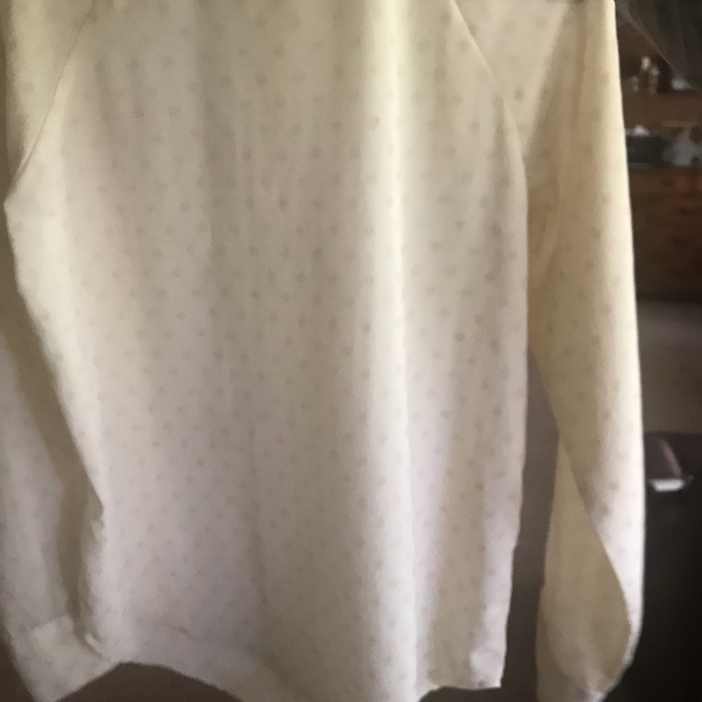 Polyester button up shirt