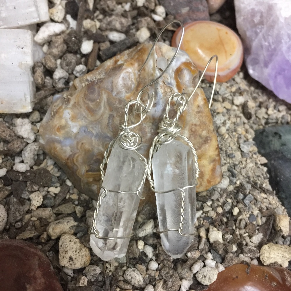 Crystal earrings