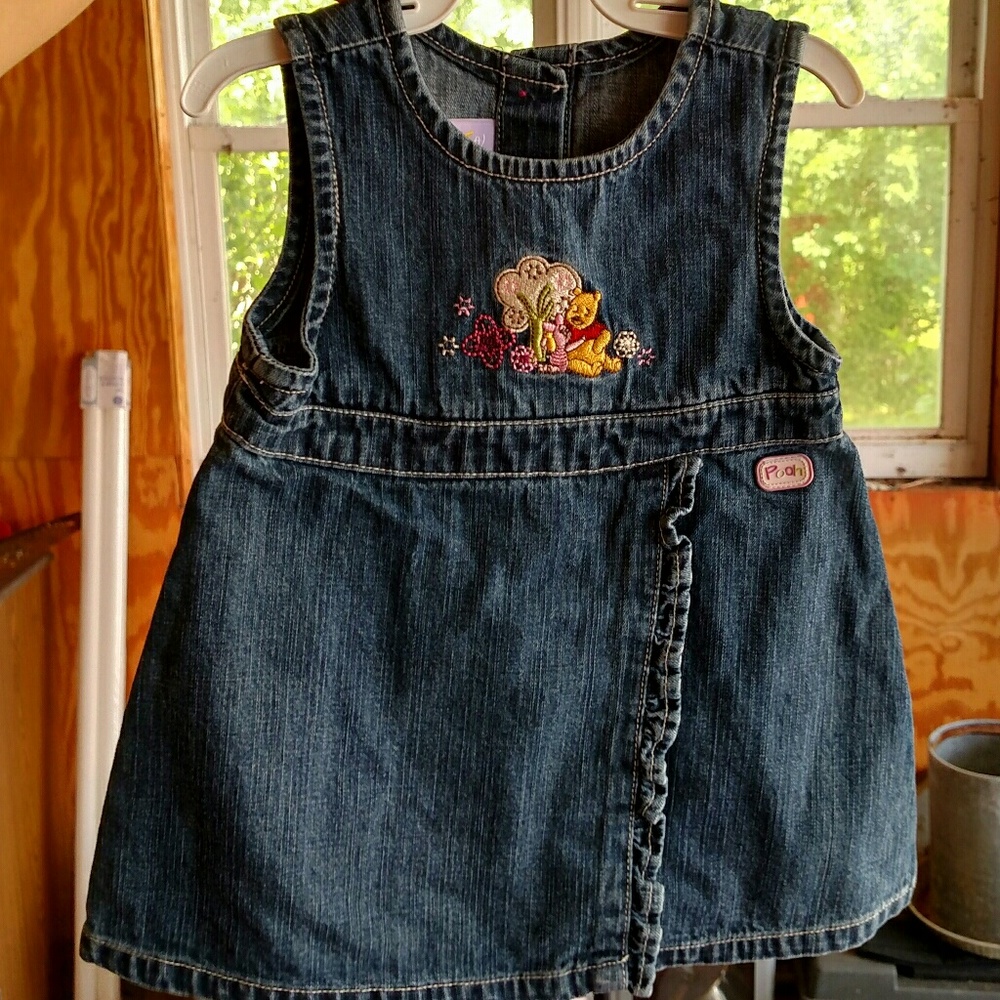 Winnie the Pooh jean dress