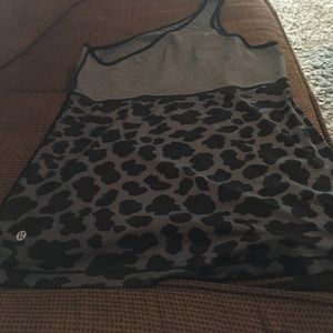 Lululemon one shoulder workout top
