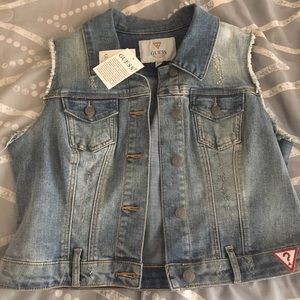 Guess jean vest