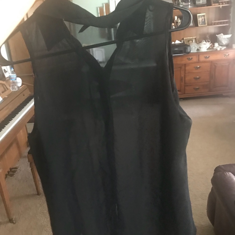 Polyester black shirt