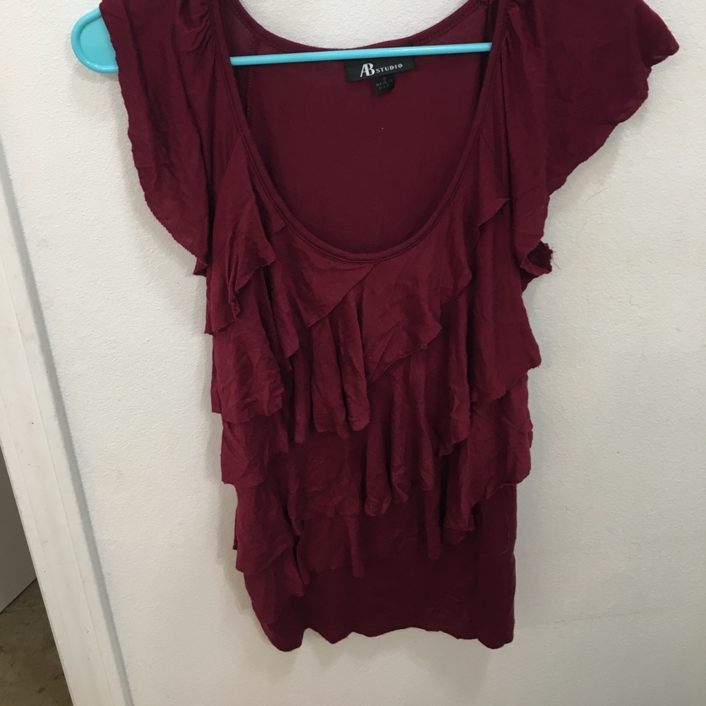 Maroon blouse