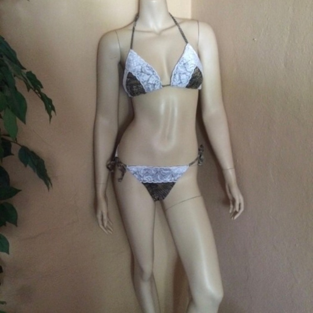 Snake Skin Style Bikini