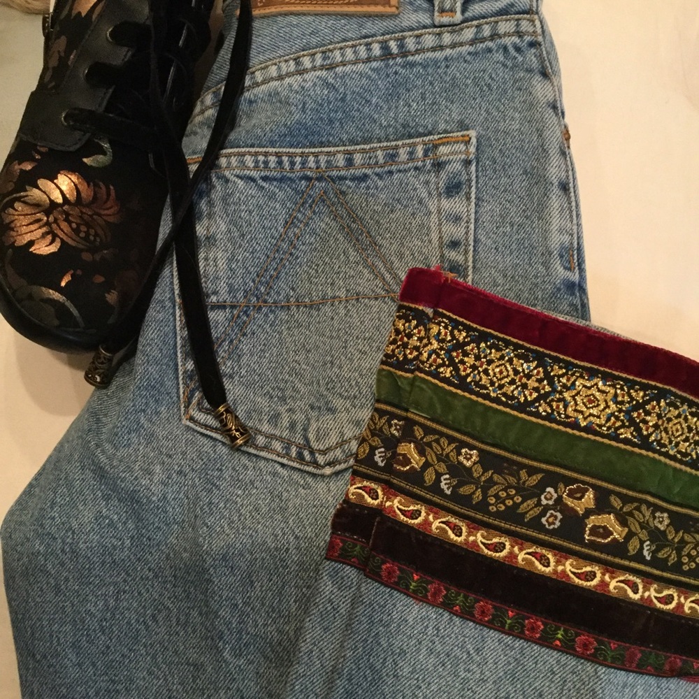 ABS Jeans w Embellished Cuffs NWOT - Dynamite!