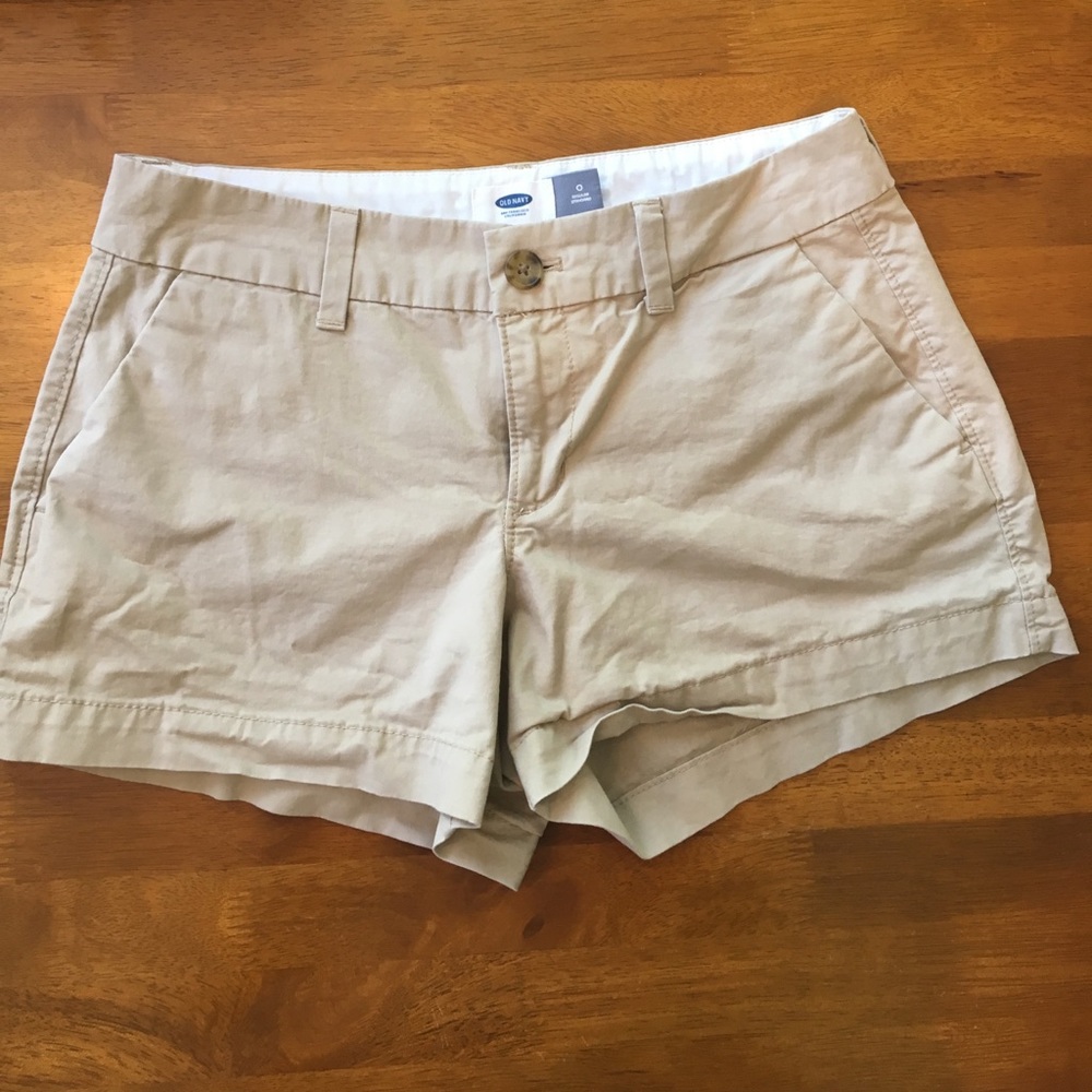 Beige shorts
