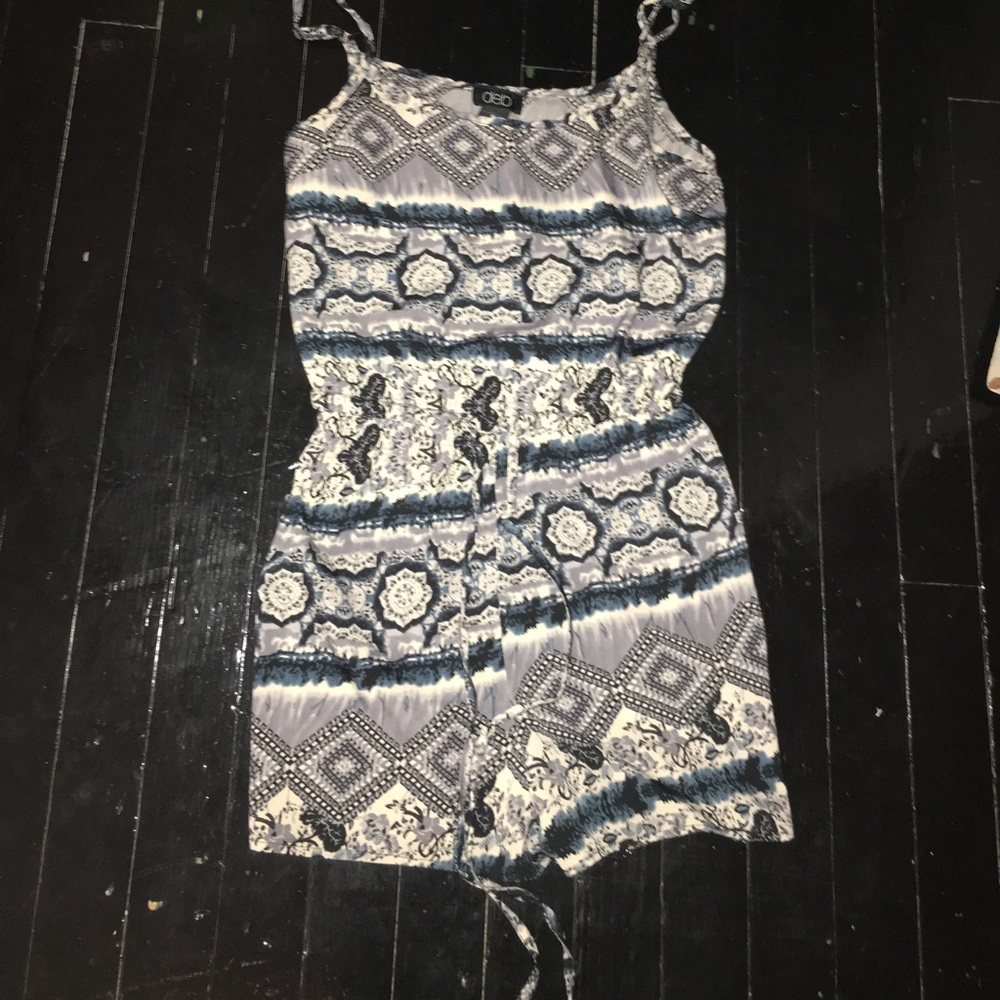 Paisley Design Romper