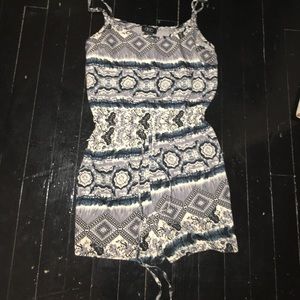 Paisley Design Romper