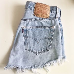 Levi's 501 Cutoff Shorts