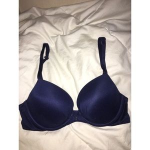 Victoria's Secret Fabulous Plunge Bra Dark Blue