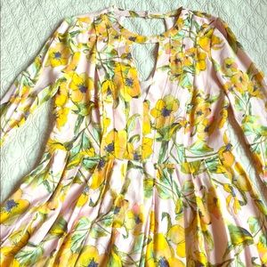 Free People Tegan Floral Baby Doll Dress