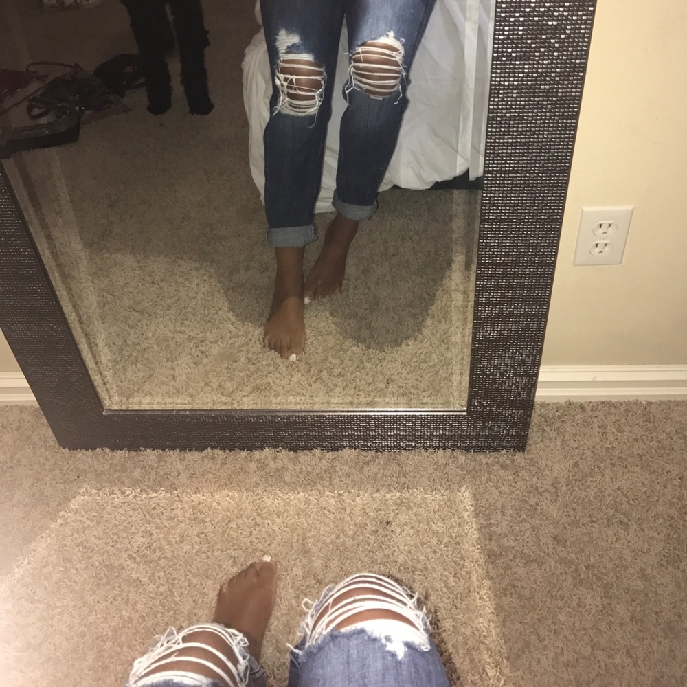 Boyfriend Hollister Holy Jeans