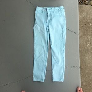 Aqua super soft stretchy crop jeggings from AE