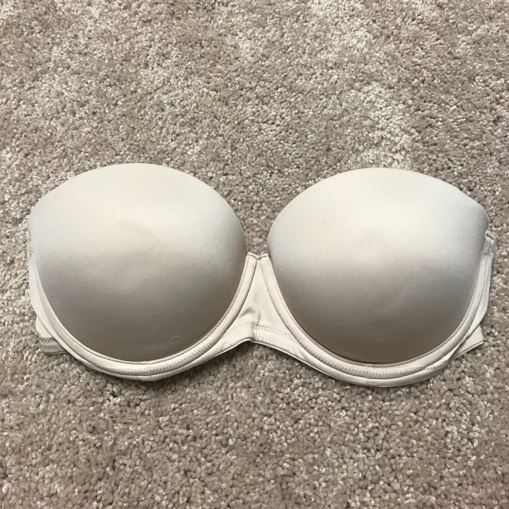 VS PINK nude strapless bra size 32C