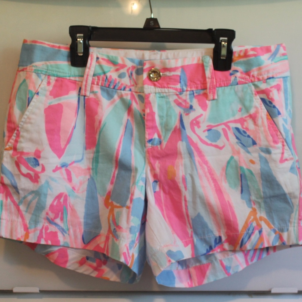 Lilly Pulitzer Multi Out to Sea Callahan Shorts 6