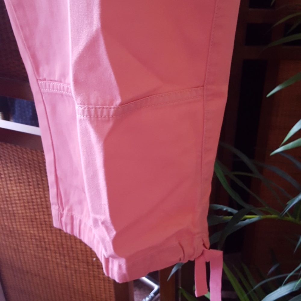 JM Collection Pink Capris . Size 14💙 - Picture 4 of 7