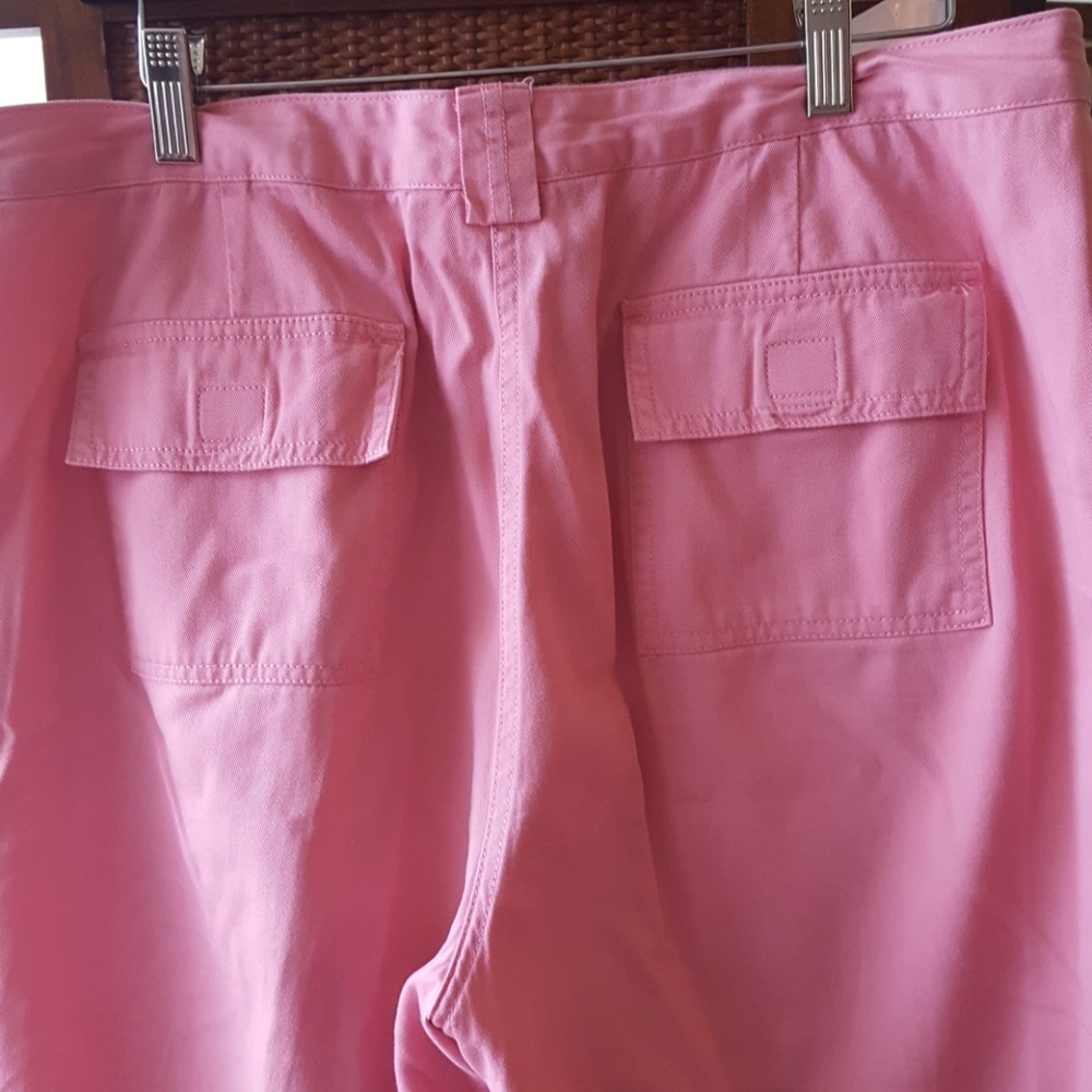 JM Collection Pink Capris . Size 14💙 - Picture 5 of 7