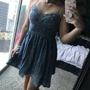 Denim dress