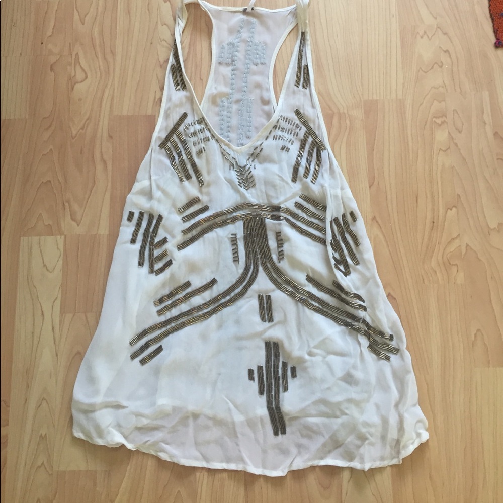 Free People Beaded Tunic