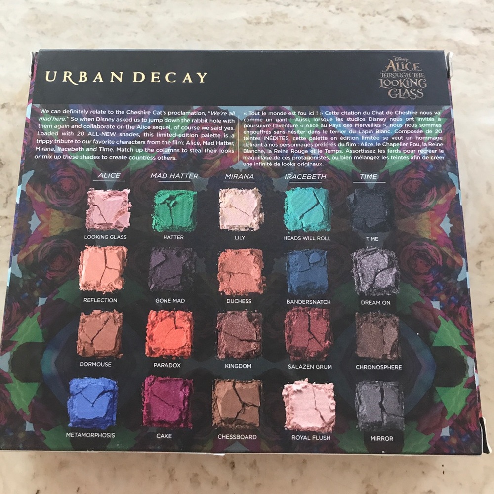 Urban Decay AlIce in Wonderland Palette