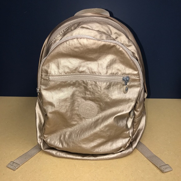 Kipling Handbags - Kipling gold backpack