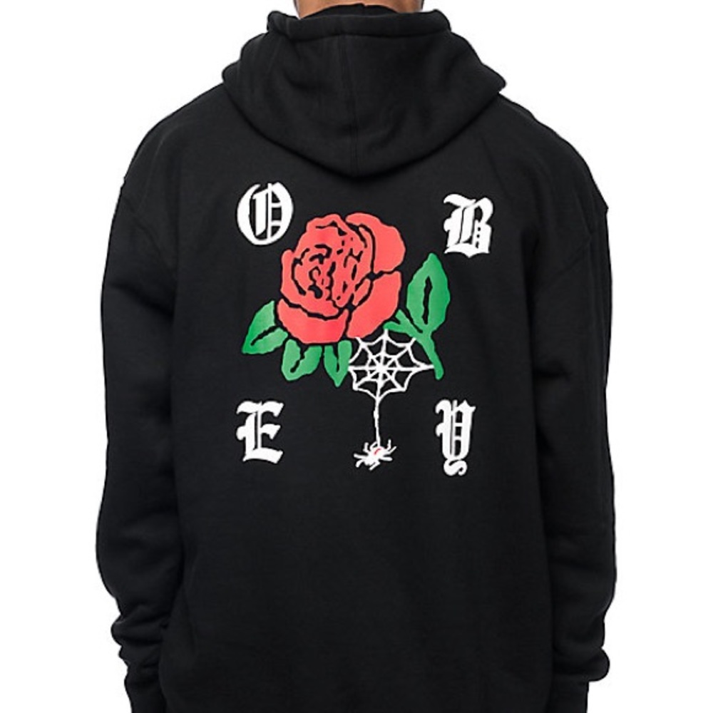 Obey rose sweatshirt