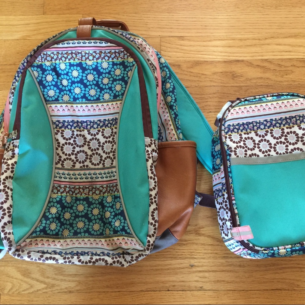Garnet Hill kids backpack and lunch box