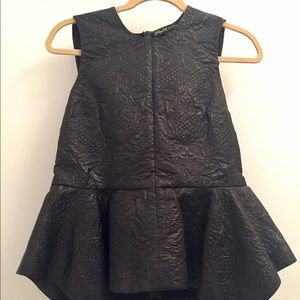 Elizabeth and James brocade top