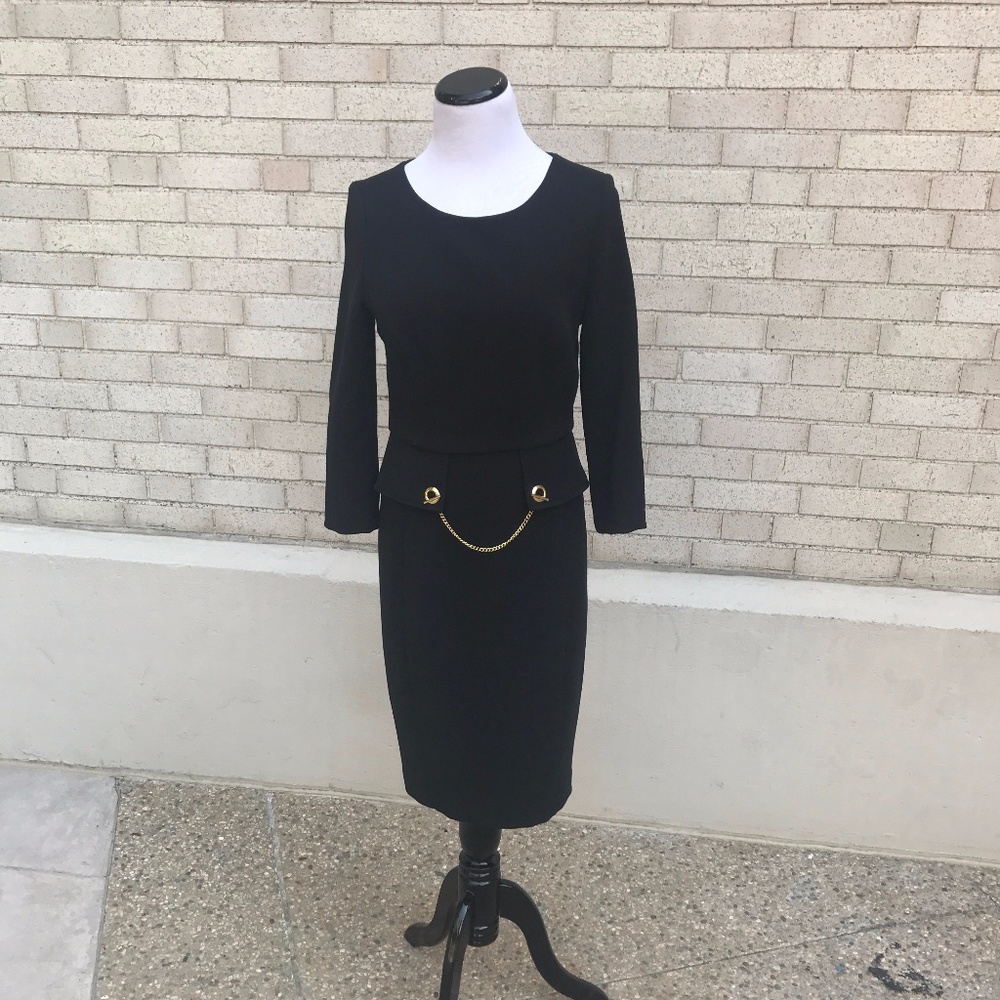 Badgley Mischka Collection Black Dress Size 6