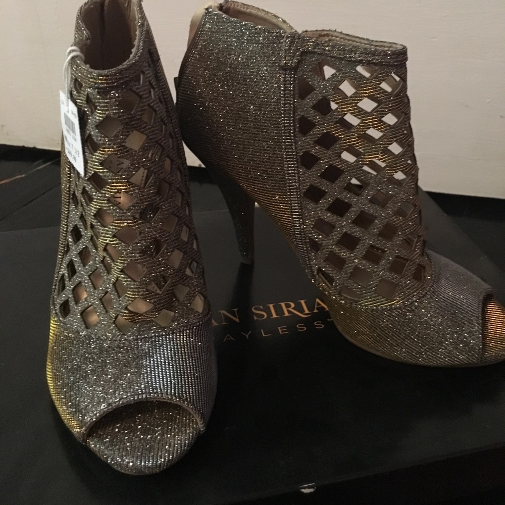 Brand New Sparkly Caged Heels