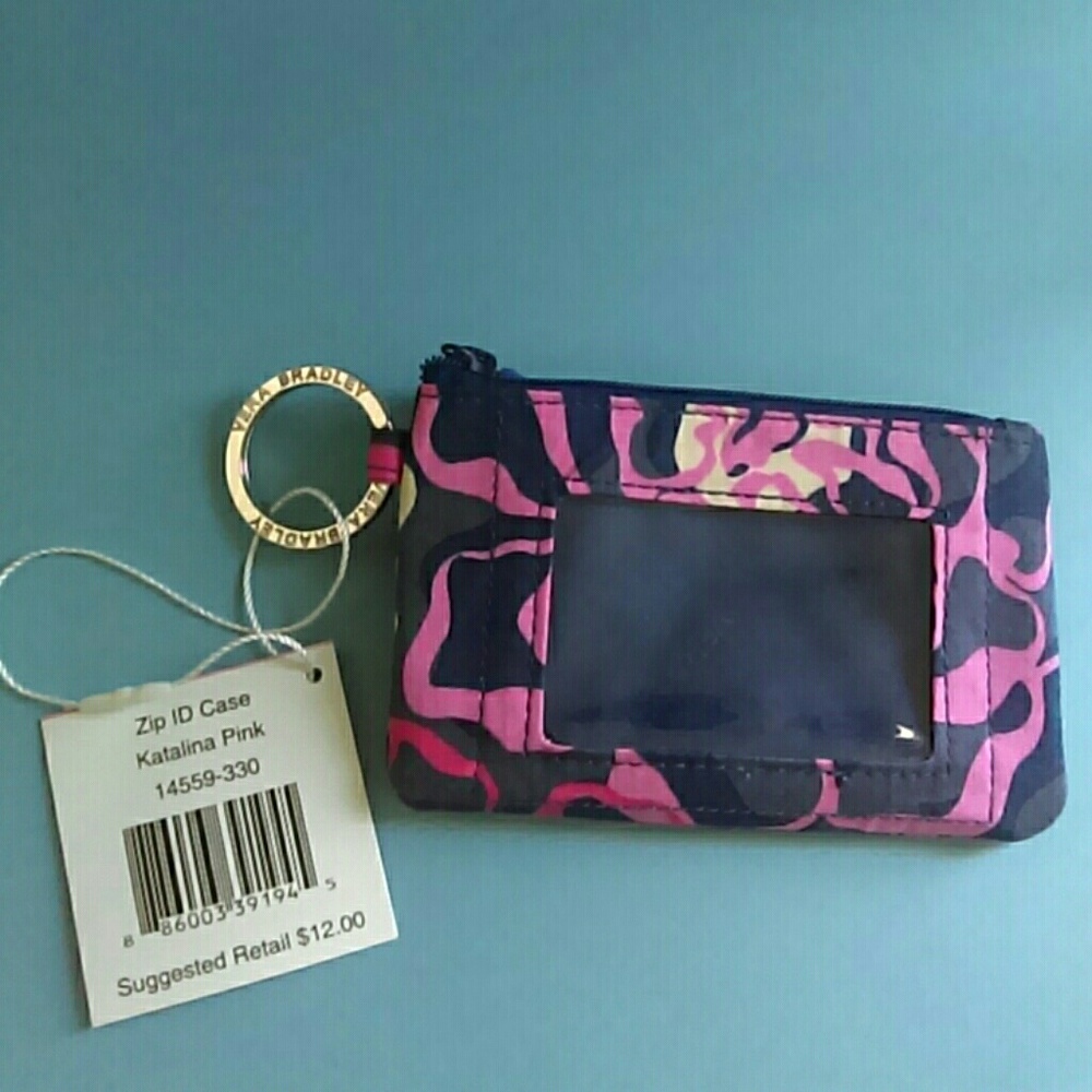 Vera Bradley zip id case