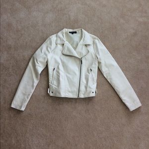 Faux leather jacket
