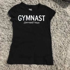 Justice gymnast tee