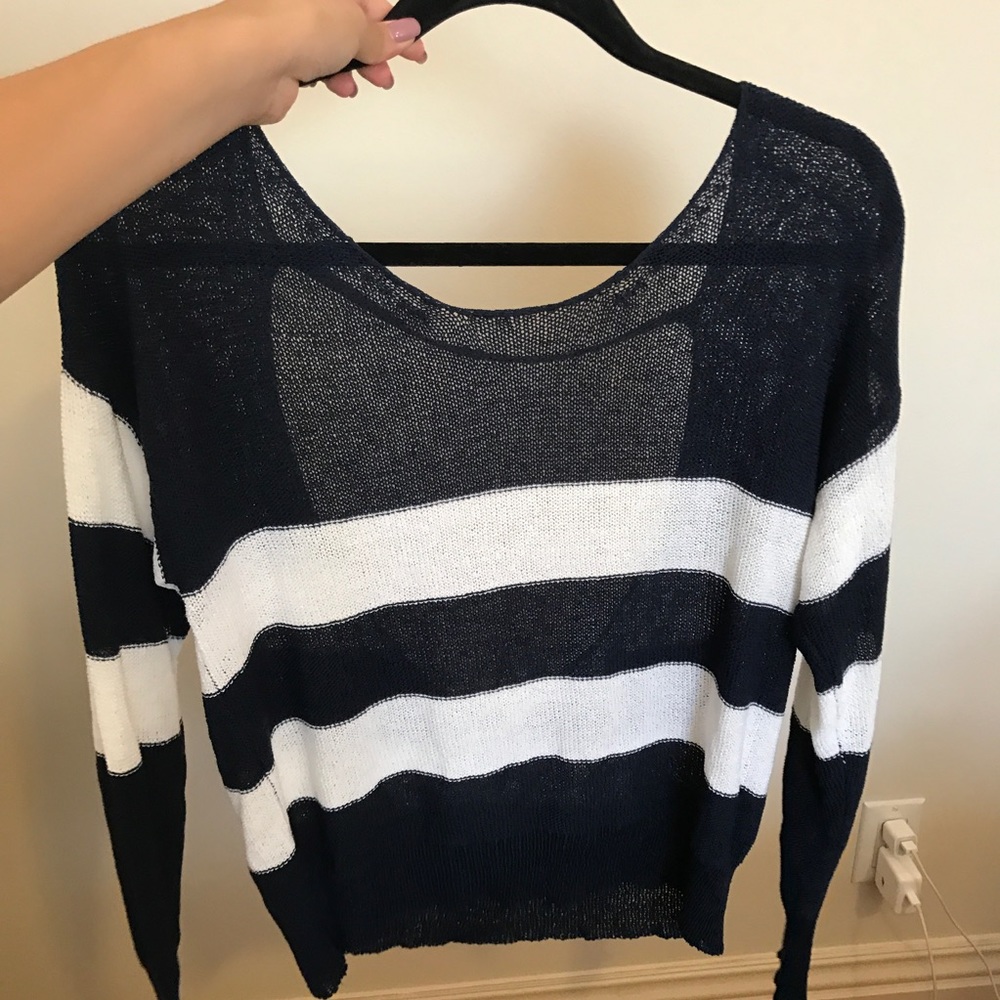 Pacsun open back sweater
