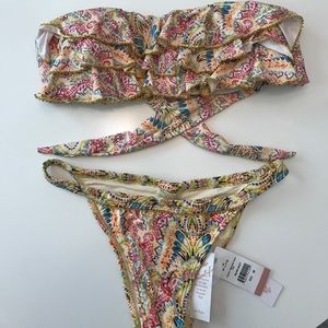 PILYQ Bikini multicolor print