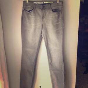 Gray DKNY Skinny Jeans
