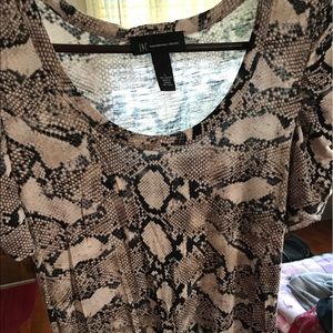 Snake skin blouse