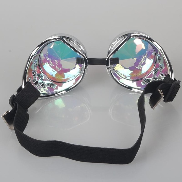 kaleidoscope prism diffraction goggles BRAND NEW - Picture 2 of 2