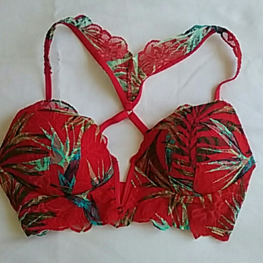 PINK date push-up bra
