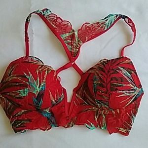 PINK date push-up bra