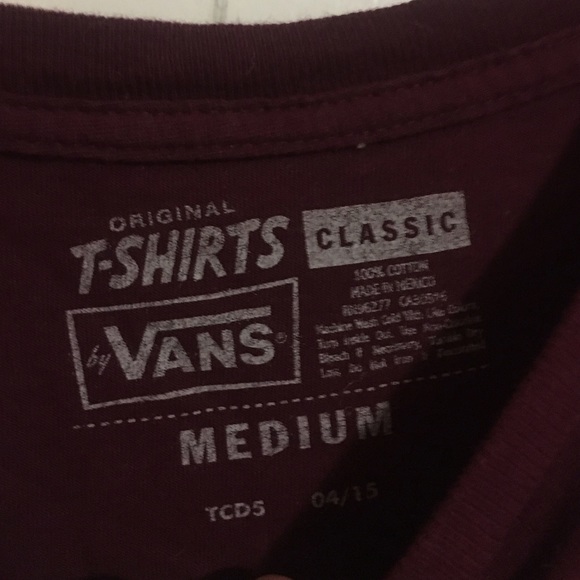 flawless condition vans logo tee - Picture 2 of 2