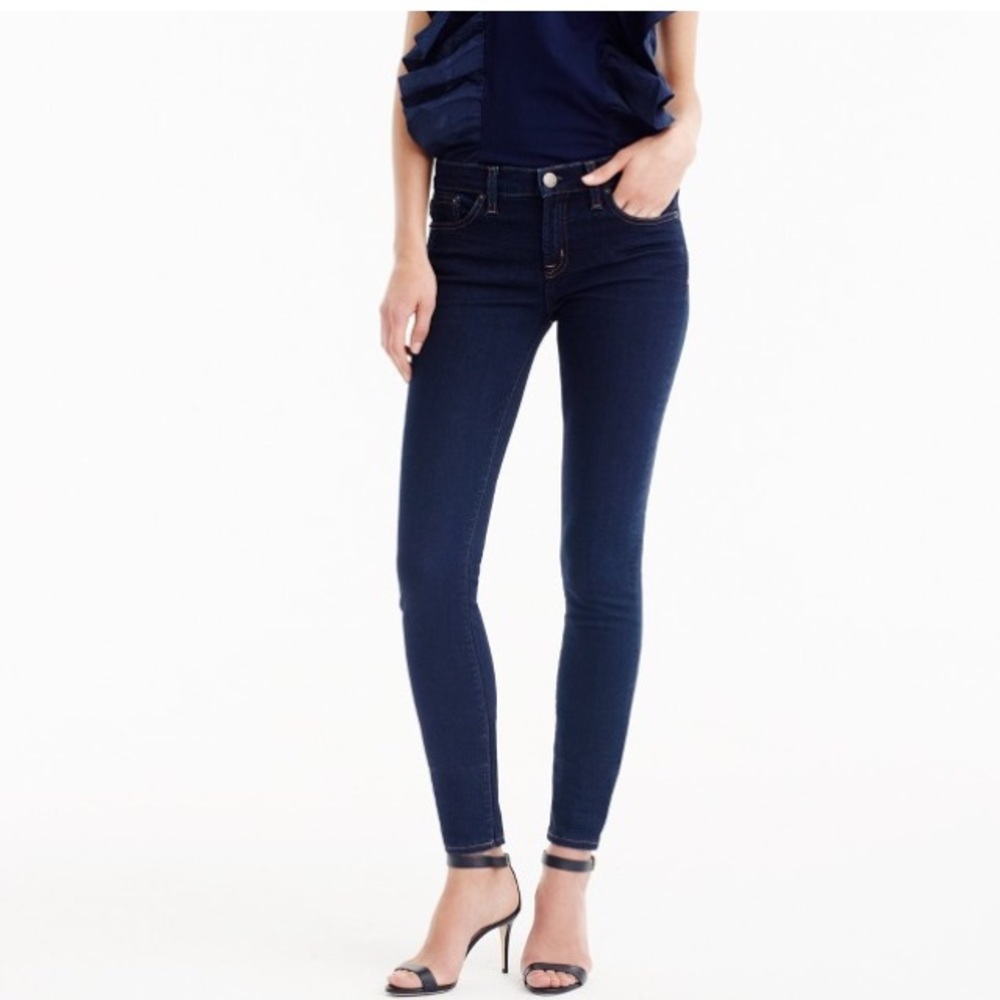 8" toothpick jean in classic rinse