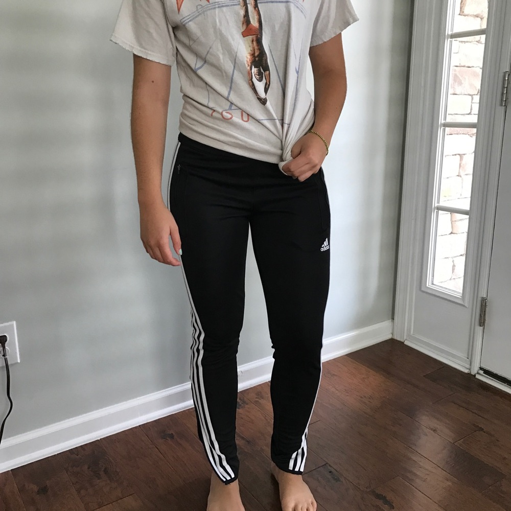 Adidas soccer/track pants.